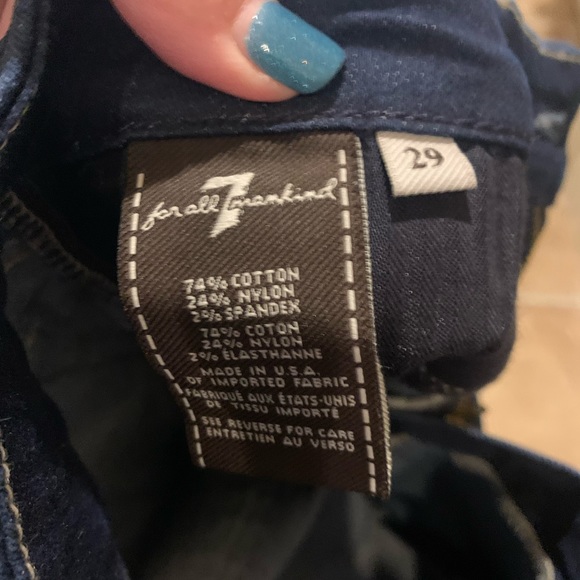 7 for All Mankind - A pocket boot cut jeans - Sz 29 - NWOT - Picture 3 of 3